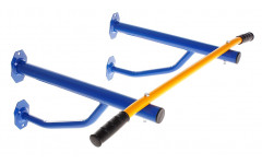 Турник настенный Юный Атлет Атлет (Синий/желтый) Турник настенный Юный Атлет Атлет (Синий/желтый)