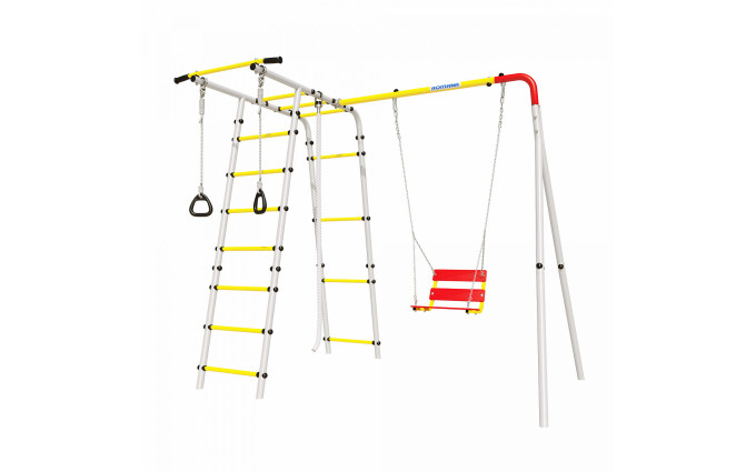 Спортивно-игровой комплекс ROMANA Лесная поляна-3 103.26.05-01 с качелями (+ 1.Д-26.02 Качели цепные) Спортивно-игровой комплекс ROMANA Лесная поляна-3 103.26.05-01 с качелями (+ 1.Д-26.02 Качели цепные)